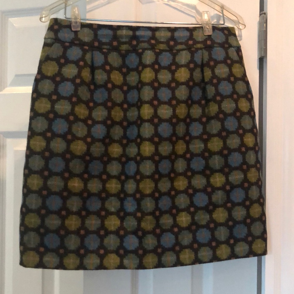 Boden wool mini skirt